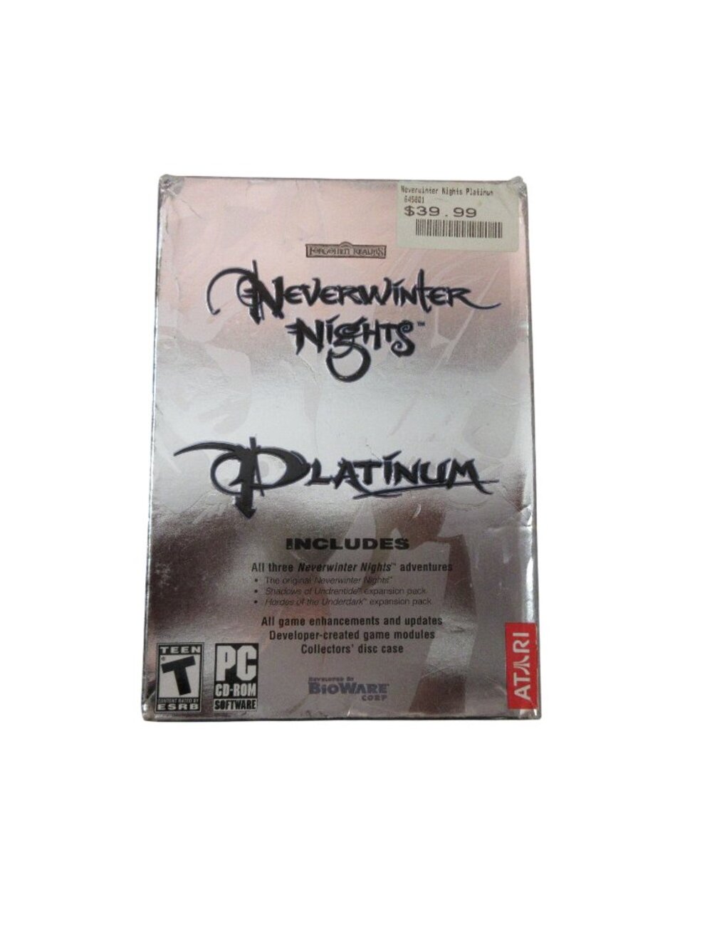 Forgotten Realms: Neverwinter Nights, Platinum Edition (PC, 2004)